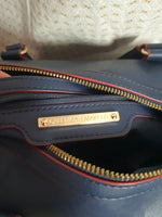 Sac à main bleu marine Galleries Lafayette