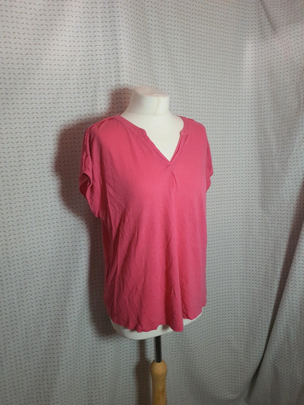 T-Shirt col V Burton of london