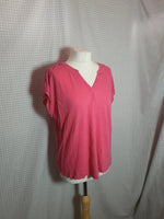 T-Shirt col V Burton of london