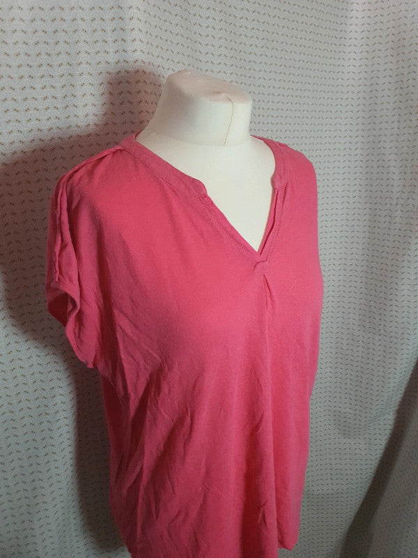 T-Shirt col V Burton of london