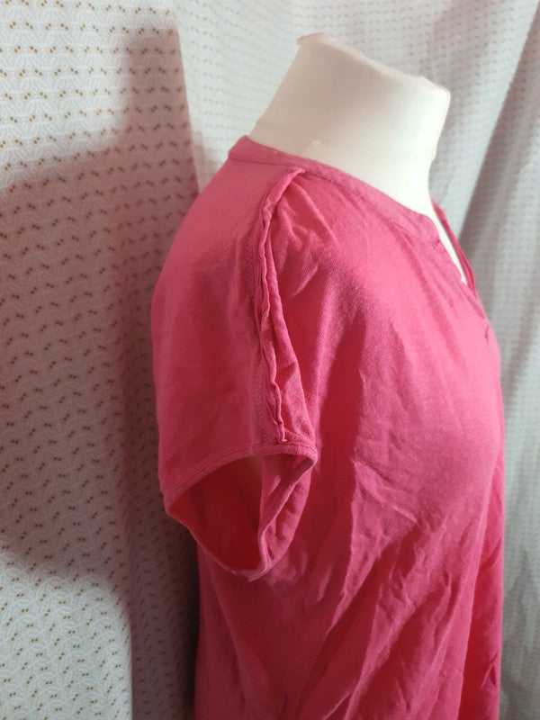 T-Shirt col V Burton of london