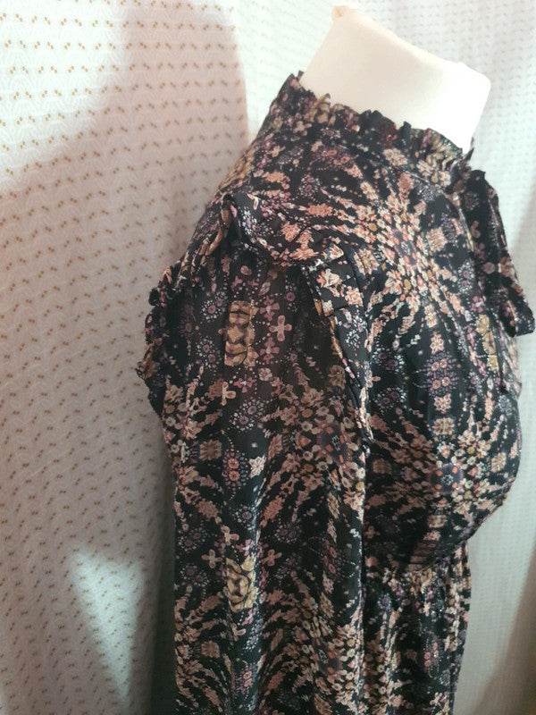 Robe fleurie brillante Molly Bracken