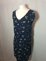 Robe bleu fleurie Magwear
