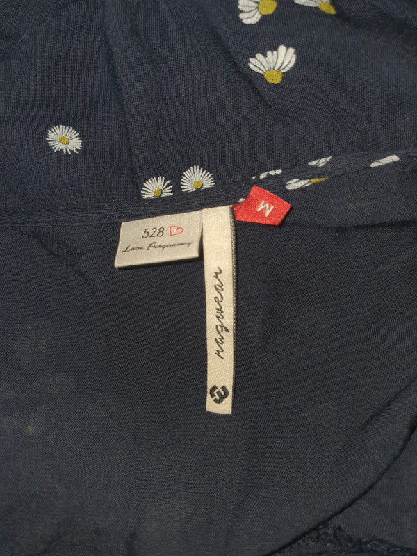 Robe bleu fleurie Magwear