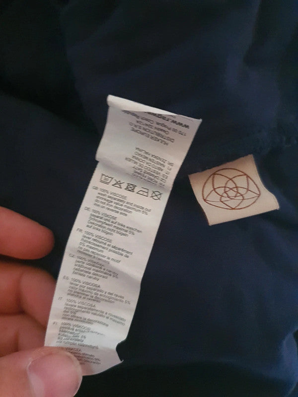 Robe bleu fleurie Magwear