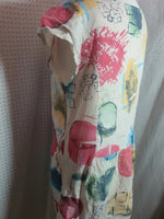 Robe multicolores La compagnie du lin T-40