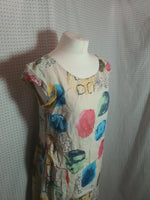 Robe multicolores La compagnie du lin T-40