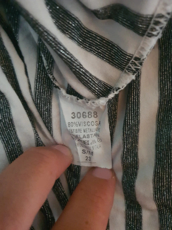 Débardeur gris et blanc Dream Valley