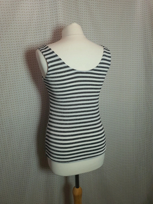 Débardeur gris et blanc Dream Valley