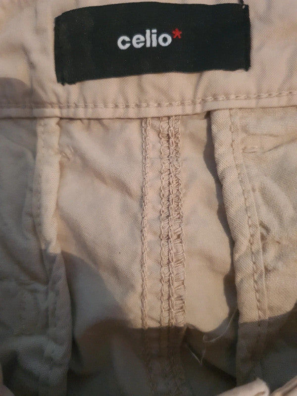 Pantalon Celio beige