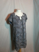 Robe bleu feuillus One Step