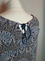 Robe bleu feuillus One Step