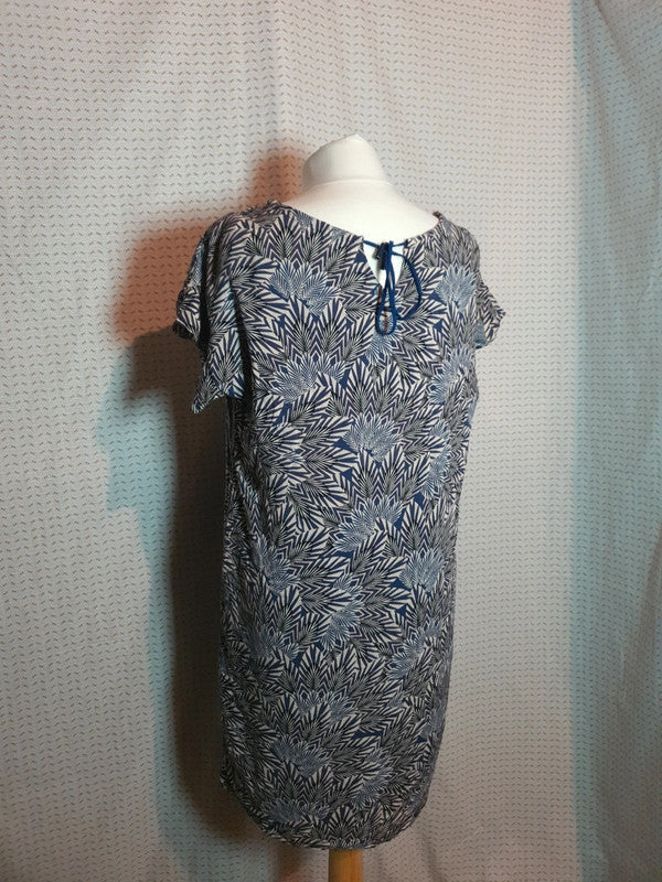 Robe bleu feuillus One Step