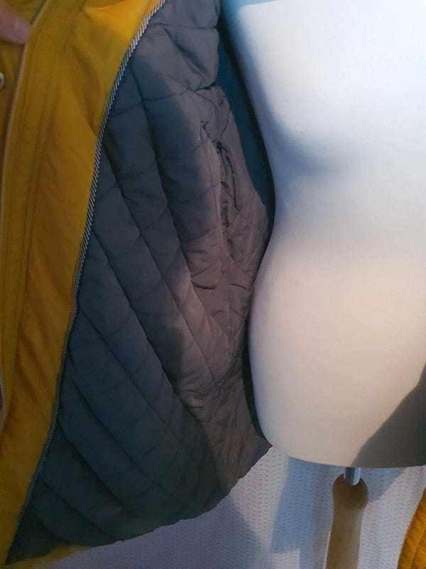 Manteau MSmode jaune taille 48