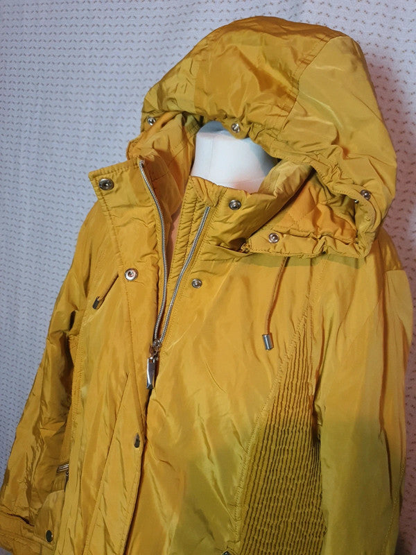 Manteau MSmode jaune taille 48