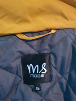 Manteau MSmode jaune taille 48