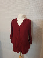 Chemisier Etam rouge taille 44