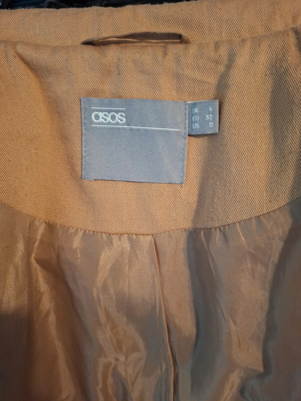 Manteau marron Asos Taille xs