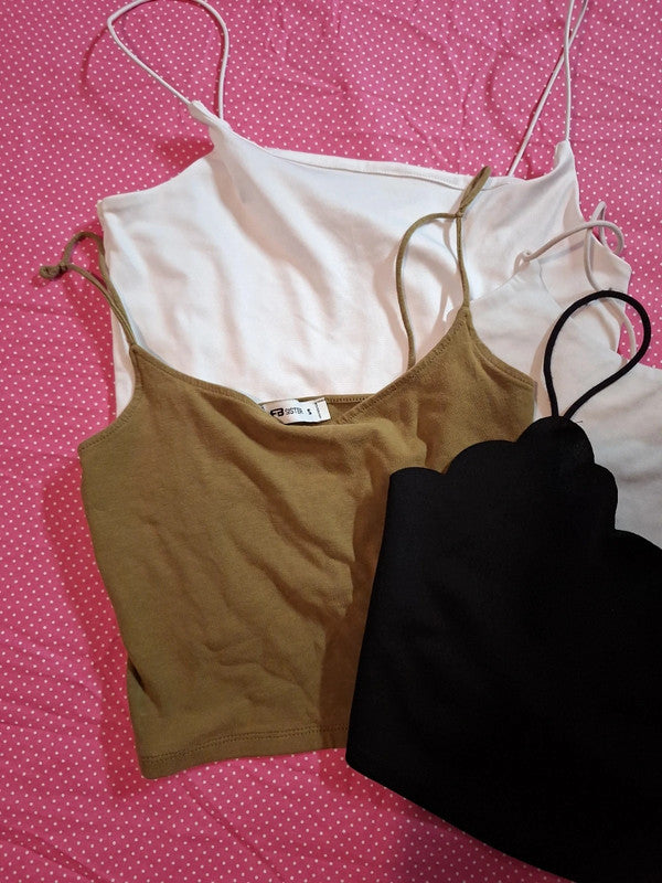 Lot de top court Taille XS-S
