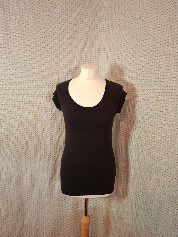 T-shirt noir Domyos Taille S