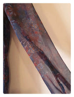 Tunique fleurie et violette