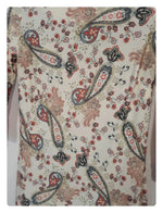 Belle robe légère à manche longue