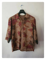 Chemise ancienne fleurie