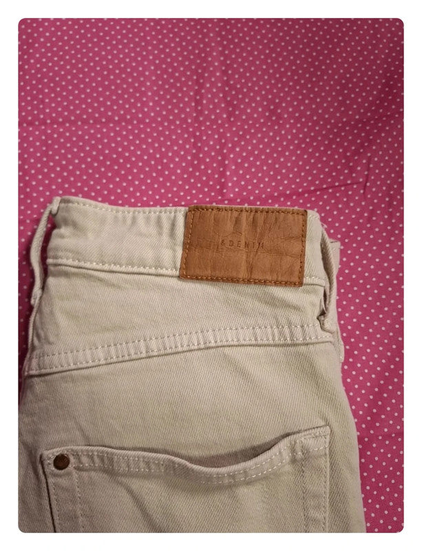 Jeans créme H&M Taille XS