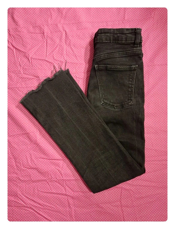 Jeans noir Zara Taille XS