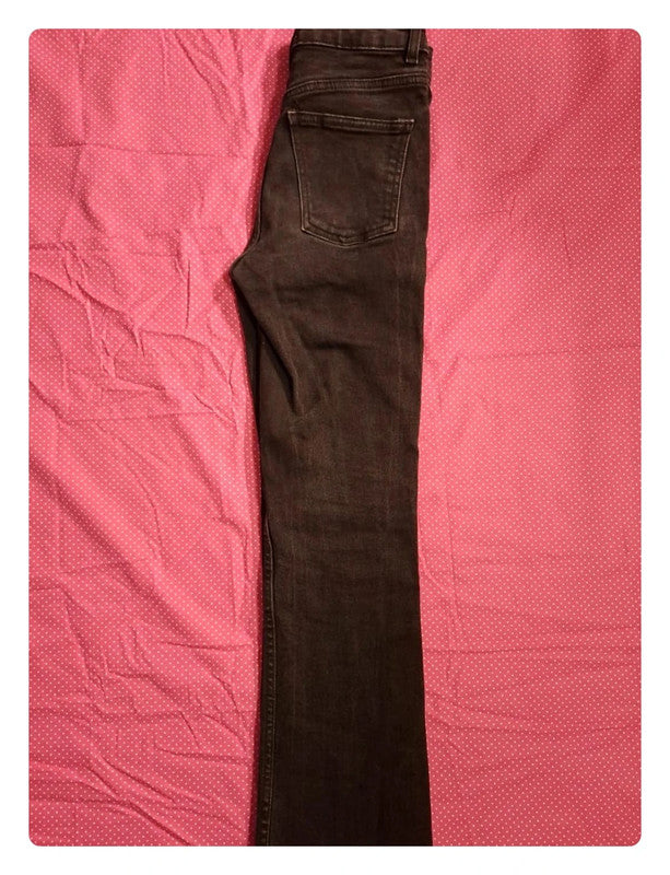 Jeans noir Zara Taille XS