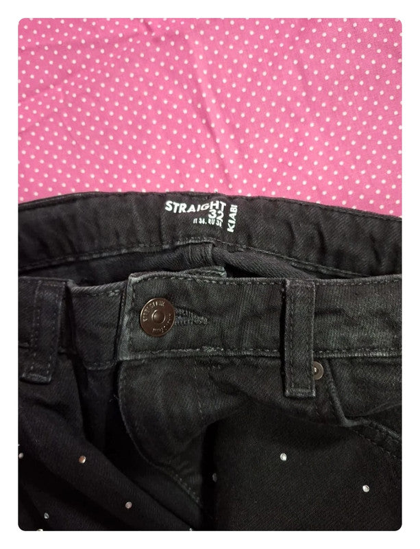 Jeans noir Kiabi Taille XXS