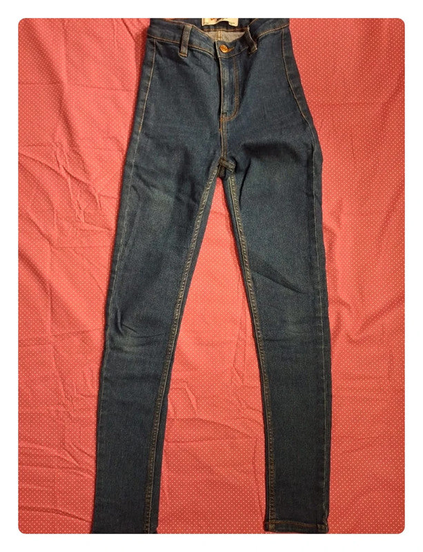 Jeans bleu Jennyfer Taille XXS