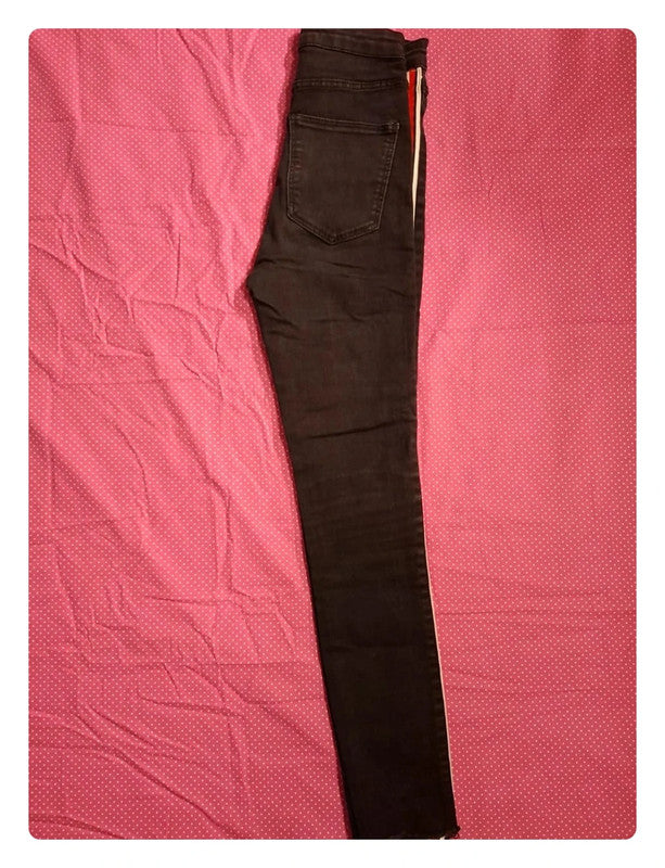 Jeans noir Zara Taille XS