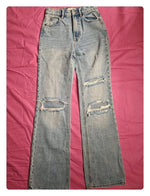 Jeans bleu Stradivarius Taille XXS