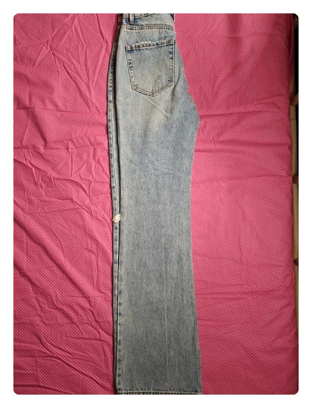 Jeans bleu Stradivarius Taille XXS