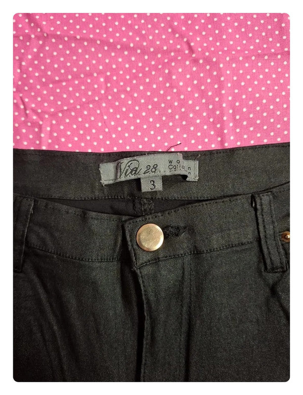 Jeans noir Via28 Taille XS