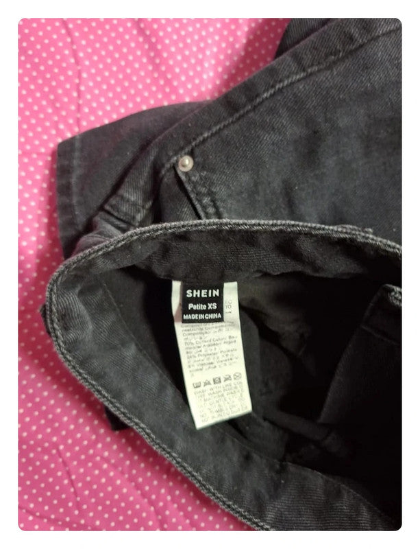 Jeans noir Shein Taille XS