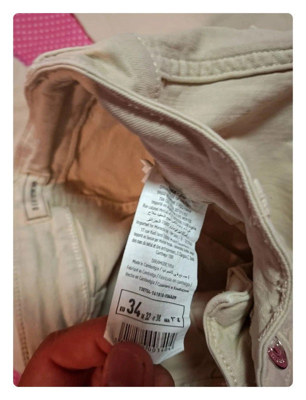 Pantalon beige Pimkie Taille XS