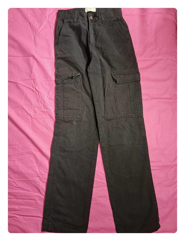 Jeans noir Stradivarius Taille XS