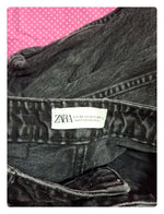 Jeans noir Zara Taille XXS