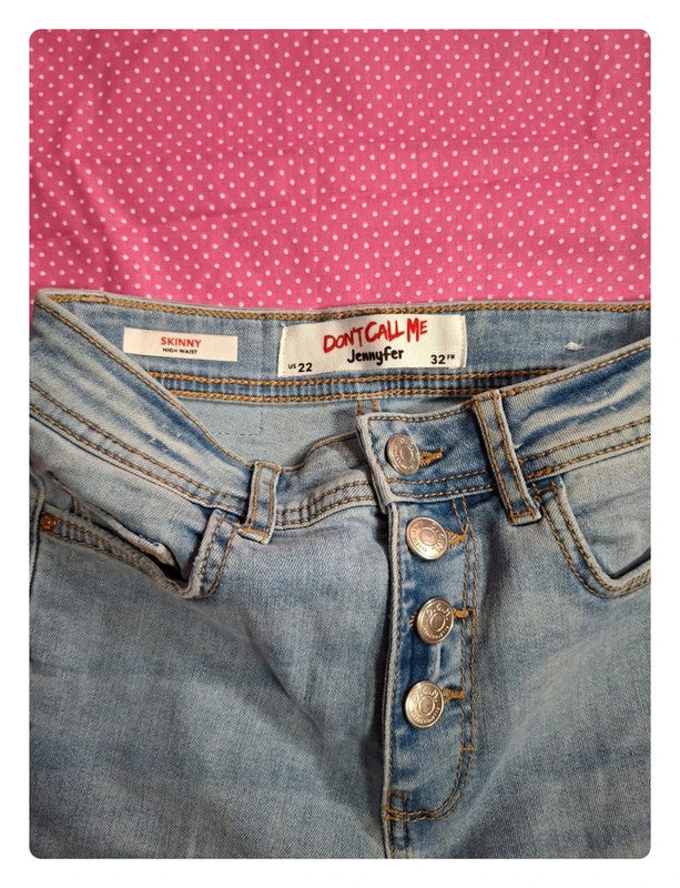 Jeans bleu Jennyfer Taille XXS