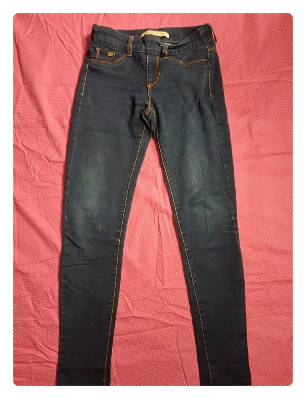 Jeans bleu Stradivarius Taille XS