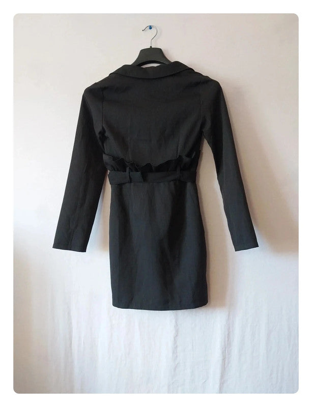 Robe noir PrettyLittleThing Taille XXS