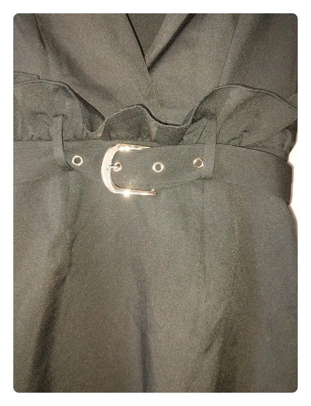 Robe noir PrettyLittleThing Taille XXS