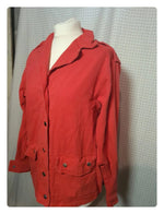 Veste rouge Senes