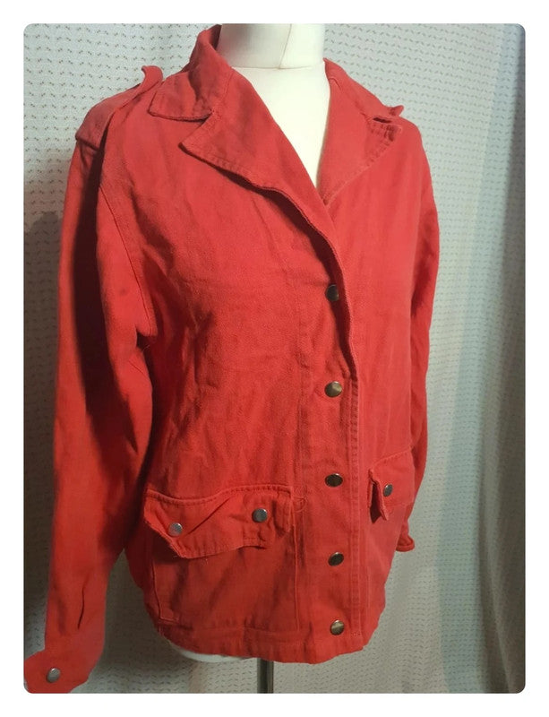 Veste rouge Senes