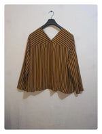 Chemisier avec bandes