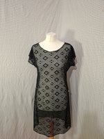 Robe troué avec ceinture Mademoiselle-Élégance Taille L