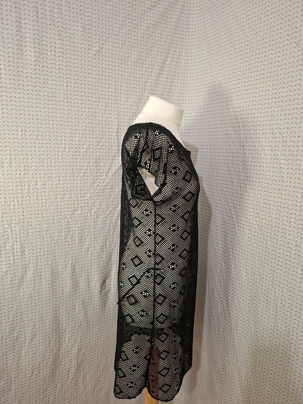 Robe troué avec ceinture Mademoiselle-Élégance Taille L