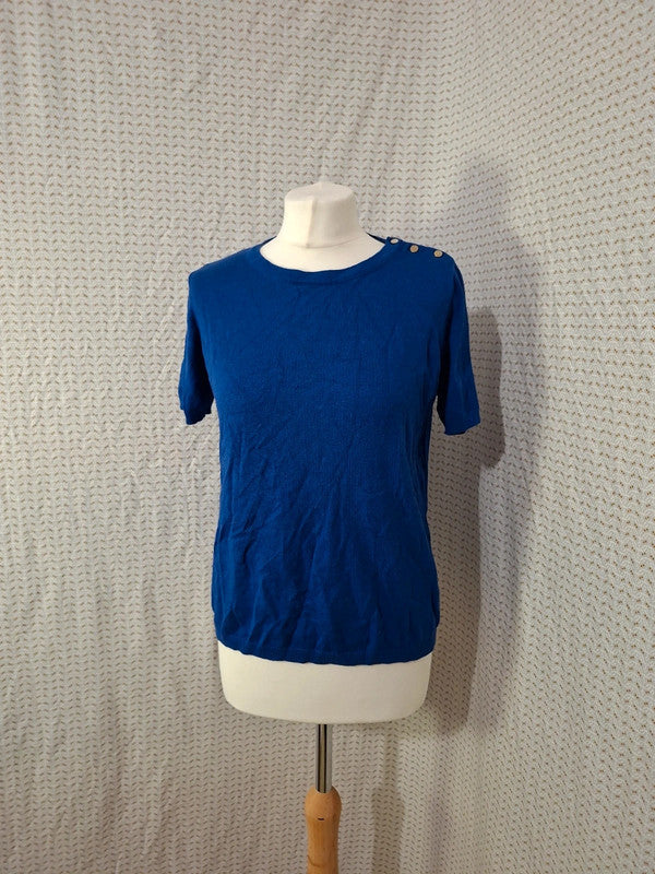 T-shirt bleu Taille S